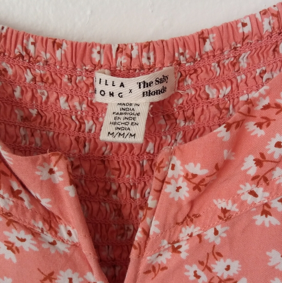 Billabong x The Salty Blonde Floral Dress, Size M - Picture 9 of 11